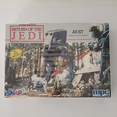 Star Wars AT-ST Model Kit MPC Vintage 1984 Return Of The Jedi Sealed - Image 1 of 4