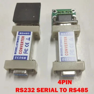 2x 4-Pin RS232 to RS485 Communication Data Converter Adapter & Terminal Board US - Image 1 of 4