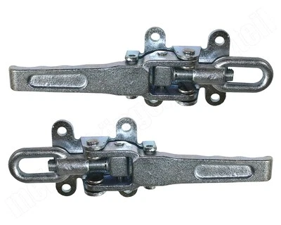 2x Exzenterverschluss Spannverschluss Bordwandverschluss 265mm mit Langgriff - Bild 1 von 3