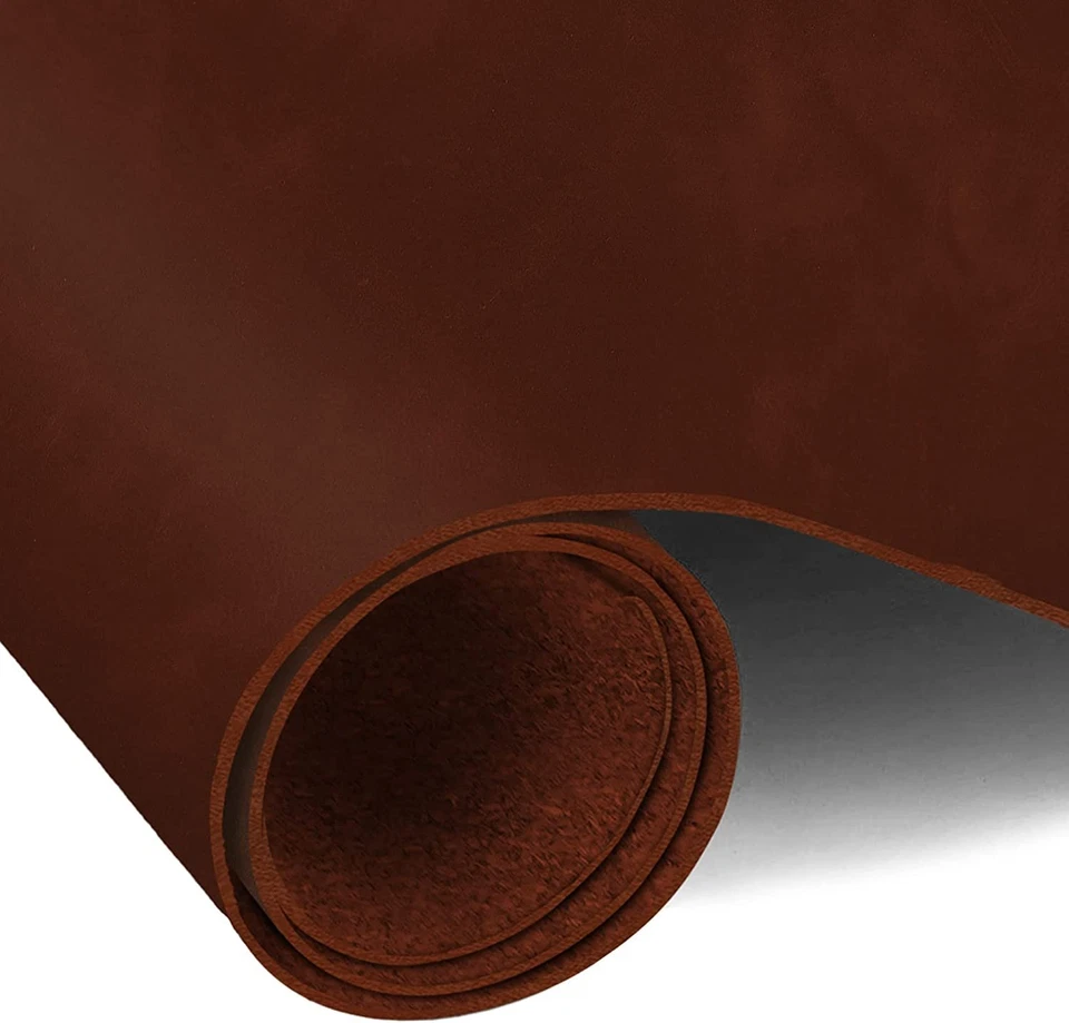 ELW 8-10 oz. (3-4mm) Thick Pre-Cut Piece Full Grain Leather Grass Fed CowHides - Image 1 of 4