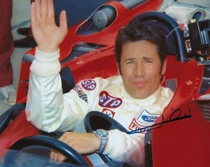 GFA Fórmula Uno Indycar Champion Mario Andretti Firmado 8x10 Foto M2 COA - Picture 1 of 1