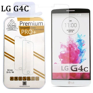 NEW 100% Genuine Gorilla Tempered Glass Film Shield Screen Protector For LG G4C - Picture 1 of 7