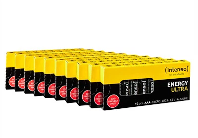 100 Intenso Energy Ultra AAA / Micro Alkaline Batterien im 10er Karton - Bild 1 von 4