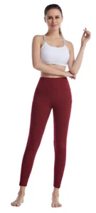 High Waisted Yoga Pants for Women with Pockets Leggings for Women Yoga Pants - Picture 1 of 39