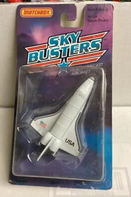 Skybusters NASA Transbordador Espacial Matchbox 1988 De Colección Nuevo En Paquete Blister  Foto 1 de 2