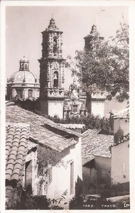 REAL PHOTO - Taxco, MEXICO - Church of Santa Prisca - Picture 1 of 2