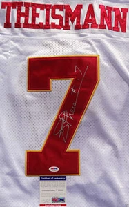 JOE THEISMANN SIGNED WASHINGTON REDSKINS JERSEY NOTRE DAME IRISH PSA/DNA J4 - Picture 1 of 4