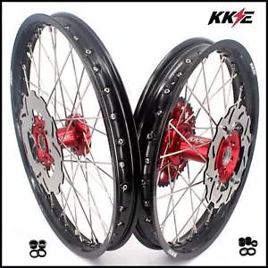KKE 21/18 Enduro Wheels Fit for Honda XR650R 2000-2008 Offroad Motorcycle Discs - Bild 1 von 13