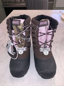 Ranger Realtree Pink Camo Thermolite Insulated Boots Women’s Size 6 NWT - Picture 1 of 6