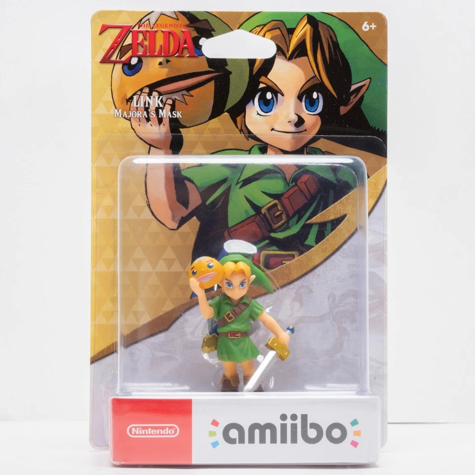 The Legend of Zelda Link Majora's Mask Amiibo - NUEVO Foto 1 de 4