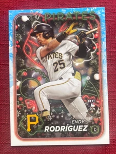 JOHN'S DEALS - US - 2024 ENDY RODRIGUEZ PIRATES TOPPS HOLIDAY H9 BASEBALL - Picture 1 of 2