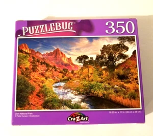 Puzzlebug 350 Piece Jigsaw Puzzle 18.25" x 12" ZION NATIONAL PARK - Picture 1 of 3