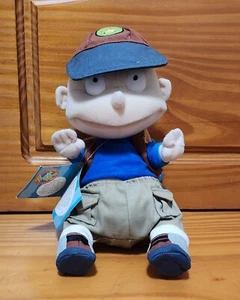 Rugrats Tommy Plush Doll NEW W TAGS Macy's Kid Zone Nickelodeon 2001 Hat Backpac - Picture 1 of 16