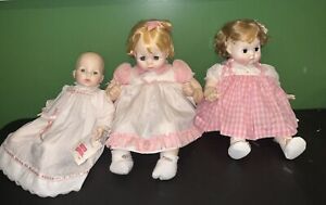 Madame Alexander 1980’s Baby Dolls Old Store Stock