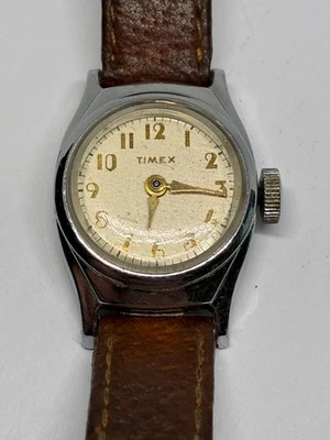 Working Vintage 1950's Ladies Silver U.S. Time/Timex Mechanical Watch DE - image 1 of 4