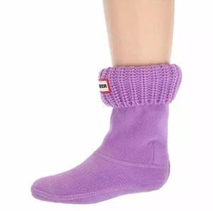Cacciatore mezzo cardigan calzini stivali bambini grandi (1-3) NUOVO viola - Foto 1 di 3