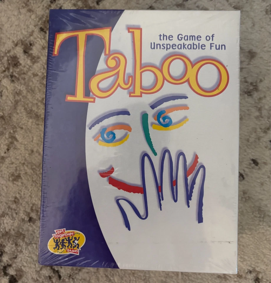 TABOO Board Game 1989 Milton Bradley Unspeakable Fun Complete Sealed - Image 1 of 1