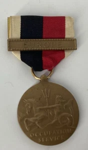 Medalla del Servicio de Ocupación de la Segunda Guerra Mundial de la Marina de los Estados Unidos (1939-1945) pieza original - Imagen 1 de 8