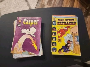 Harvey Lot of 19 Comic Books Silver Age 12 Cent Giant Size 25 Cent Casper Wendy  - Picture 1 of 18