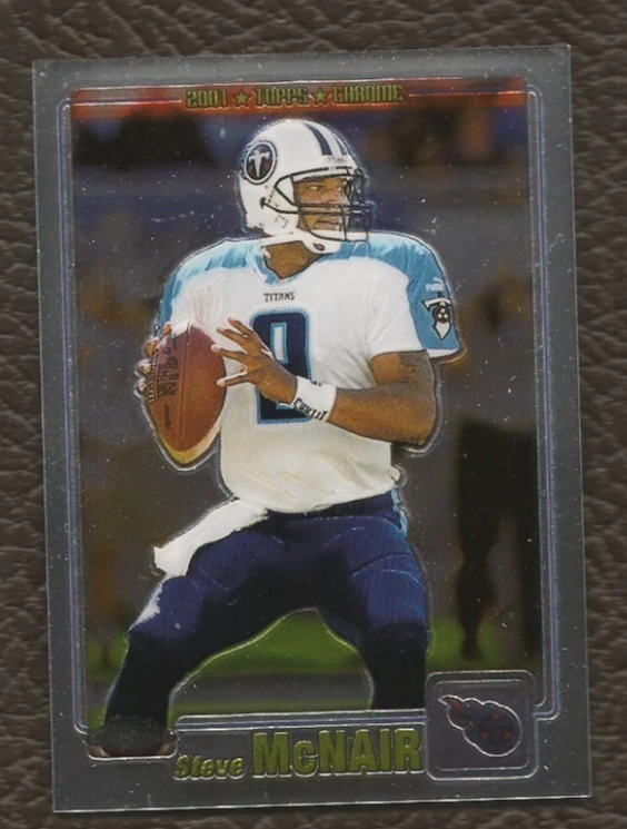 Steve McNair 2001 Topps Chrome #112 Tennessee Titans - Image 1 of 1