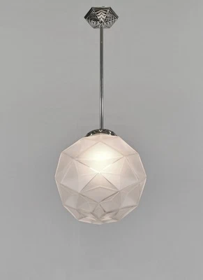 DEGUE: una gran luz colgante francesa art deco 1925. araña Francia Foto 1 de 4