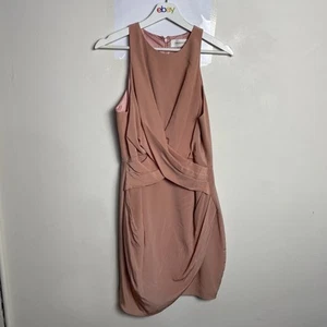 ZIMMERMANN Dress Womens 2 / 12 Pink Sheath SILK Blend Sleeveless Layered Ladies - Picture 1 of 12
