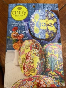 Amy Butler Must Have Pillow Sewing Pattern Instructions - Picture 1 of 2