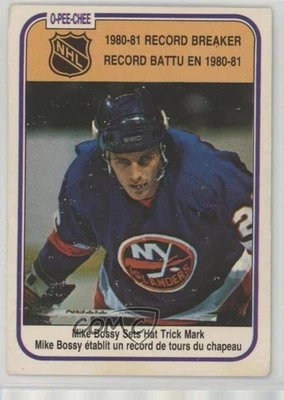 1981-82 O-Pee-Chee Mike Bossy #390 HOF - Image 1 of 2
