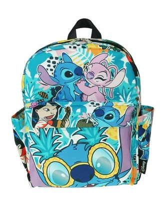 Mochila de día Lilo & Stitch 12" Deluxe con estampado de gran tamaño - A21273 Foto 1 de 4