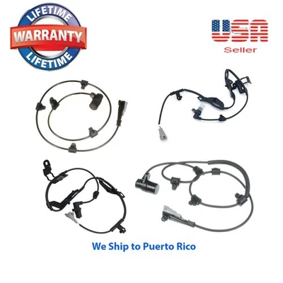 Sensor de velocidad de rueda 4 ABS delantero trasero derecho e izquierdo apto para Toyota 4Runner 96-2002 2x2 Foto 1 de 4