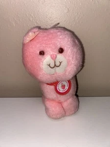 Strawberry Shortcake Custard Kenner Vintage Plüsch Katze mit Halsband siehe Bilder - Bild 1 von 6
