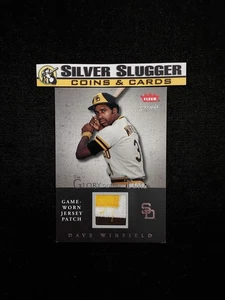 Parche de camiseta usada Dave Winfield Fleer Greats The Glory of Their Time 2004 - Imagen 1 de 2