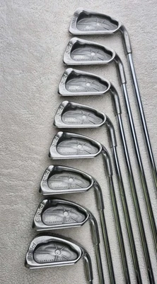 Ping ISI-K White Dot 3-PW RH Iron Set 39.25" (+1") Stiff JZ Steel Good Grips* GC - Image 1 of 4