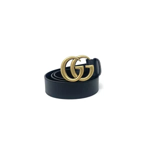 Gucci Men’s Leather Belt Size 42 (105 cm) - Picture 1 of 3