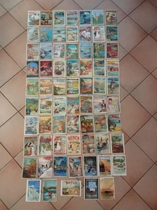 RARE LOT DE 68 CARTE POSTALE Ed.MIC MAX.REPR.AFFICHES CHEMINS DE FER/P.L.M-SNCF - Foto 1 di 12