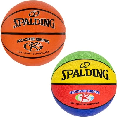 Equipo de novato juvenil Spalding agarre suave 27,5" baloncesto interior/exterior Foto 1 de 3