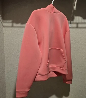 Sudadera con Capucha Estilo Buceo Rosa Suave Talla (M) HOMBRE. Estado: Poco uso / excelente Foto 1 de 3