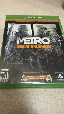 Metro Redux (Microsoft Xbox One, 2014) sehr gepflegte Disc kostenloser Kombiversand  - Bild 1 von 3