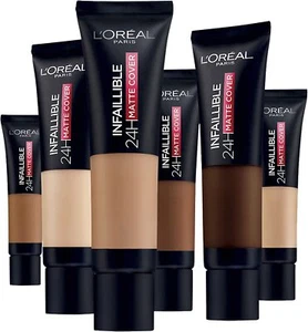 L’Oreal Paris Infaillible 24H Matte Cover Long Wear Foundation 30ml *NEW * - Picture 1 of 12