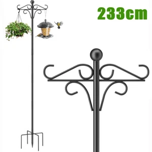 Einstellbarer Vogelfutter-Ständer, 92 " fütterung station im Freien mit Haken - Bild 1 von 18