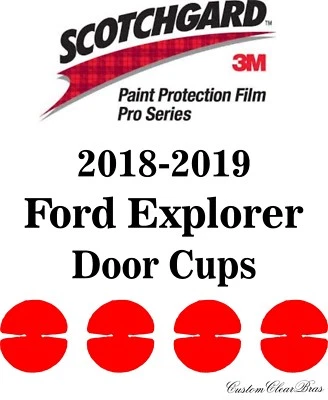Película de protección de pintura 3M Scotchgard serie Pro transparente 2018 2019 Ford Explorer Foto 1 de 3