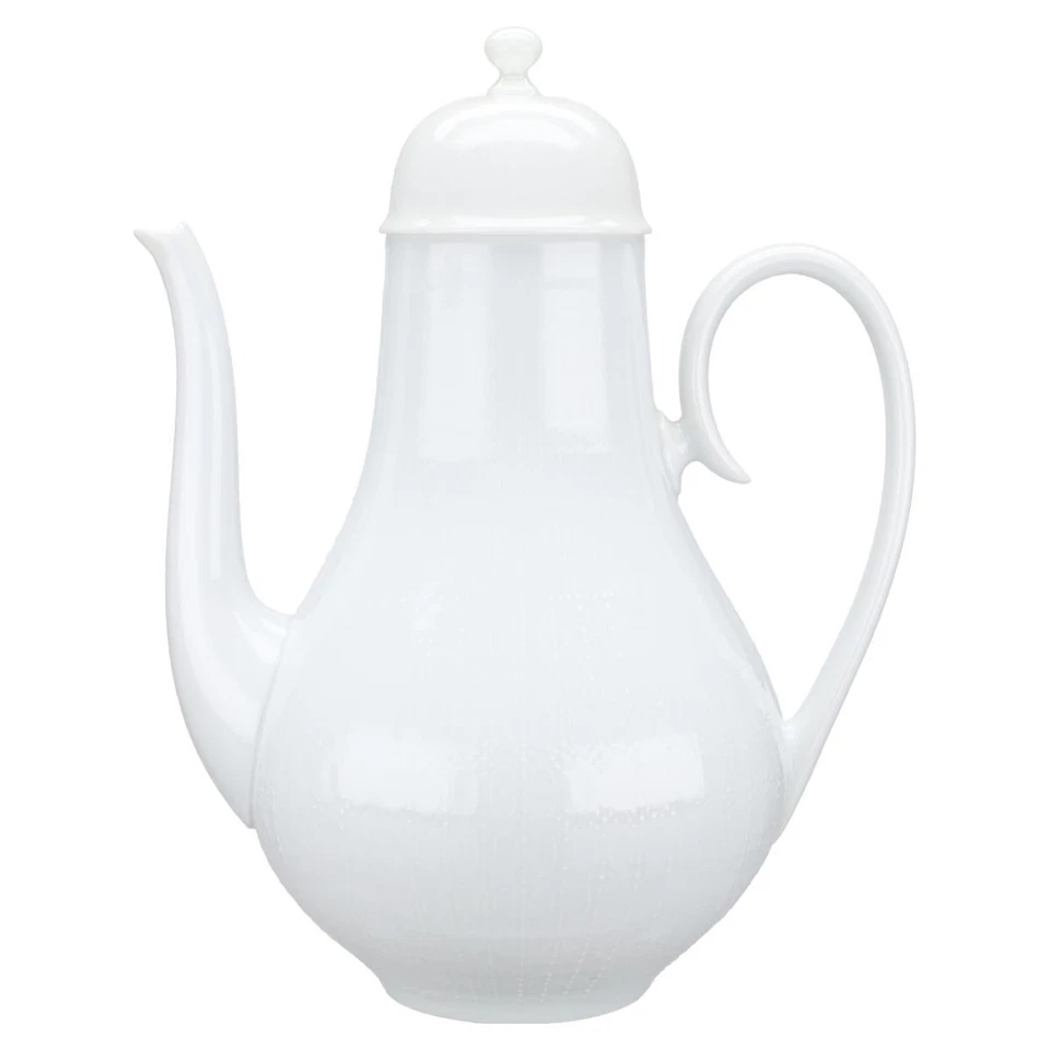 Cafetera grande Rosenthal romance en blanco Foto 1 de 1