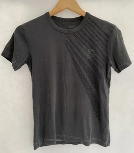 Esprit Mens Grey Logo Print Richie Jersey T-Shirt Small - Picture 1 of 5