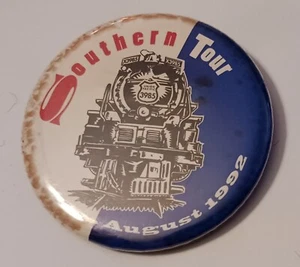 Union Pacific Railroad Train Southern Tour 1992 botón - Imagen 1 de 3