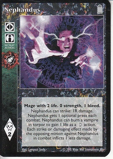 4 x Nephandus VTES CCG Sabbat Starters 2019 Pact with Nephandi - Image 1 of 1