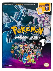 POKEMON DIAMANT UND PERL | LÖSUNGSBUCH | NINTENDO DS | ORIGINAL - Bild 1 von 2