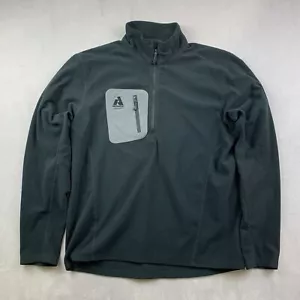 Suéter Eddie Bauer First Ascent Mediano Negro Polar Capa Nube Pro 1/4 Cremallera - Imagen 1 de 9
