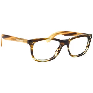 Gafas Burberry B 2212 3551 Marco Cuadrado Cuerno Marrón Italia 52[]18 140 - Imagen 1 de 6