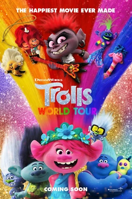 Dreamworks Trolls 11" x 17"  Collector's Movie Poster - Image 1 of 4