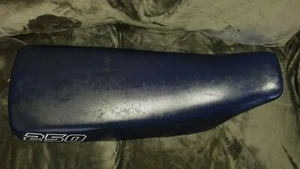 1986 85 86 KAWASAKI KLR250 SEAT SADDLE RIDER PASSENGER CUSHION PAD BLUE NICE - Foto 1 di 6